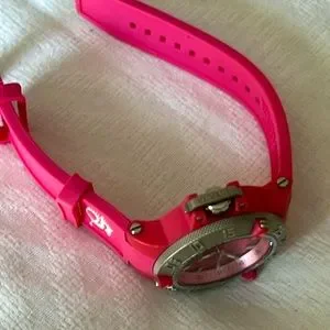 UEC Invicta Subaqua Noma III Lady Fushia *Needs New Battery * 42mm Silicone Band Invicta | Accessories | Uec Invicta Subaqua Noma Iii Lady  main image 2
